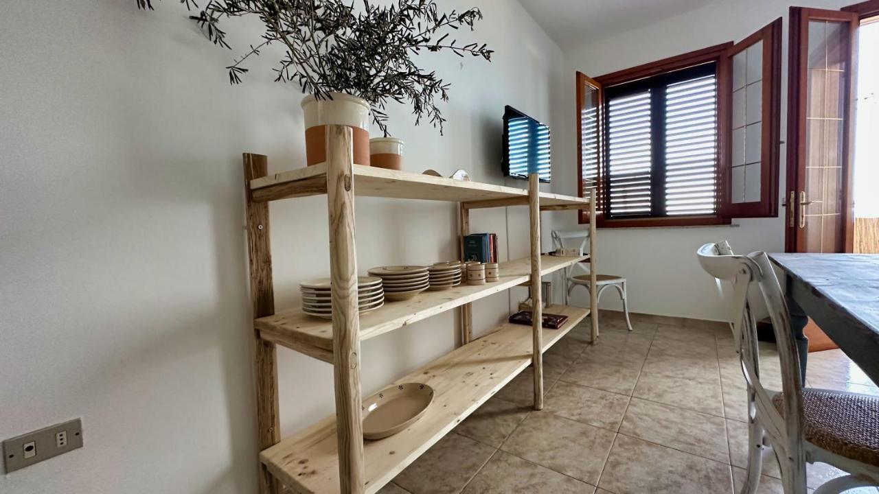 Marina Di Andrano - Alisso, Casa Vista Mare Con Parcheggio Privato E Wifi Villa Exterior foto
